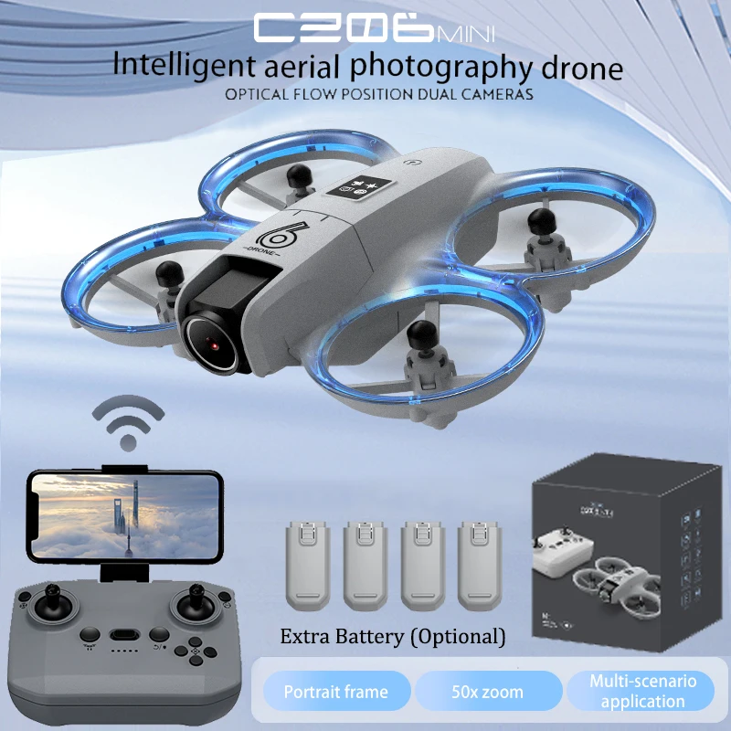 Drone Cinematic - CZ06 ミニ RC クアッドコプター ドローン -