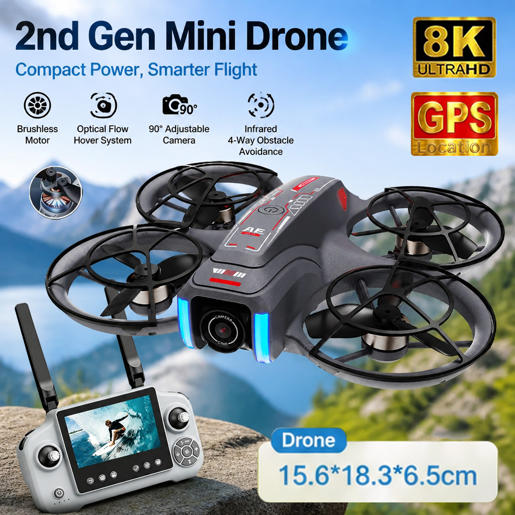 Drone Photogrammetry - 新型AE21 GPSドローン プロ仕様 8Kカメラ搭載 空撮FPV 障害物回避機能付き