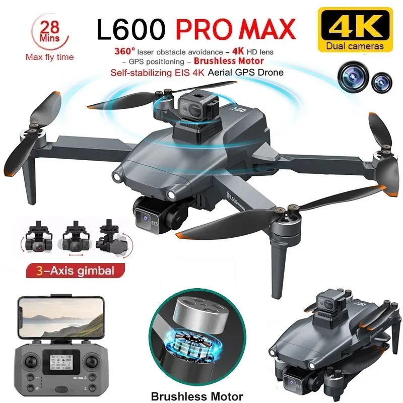 Drone Photogrammetry - L600 プロマックス GPS ドローンプロフェッショナル 4K 3