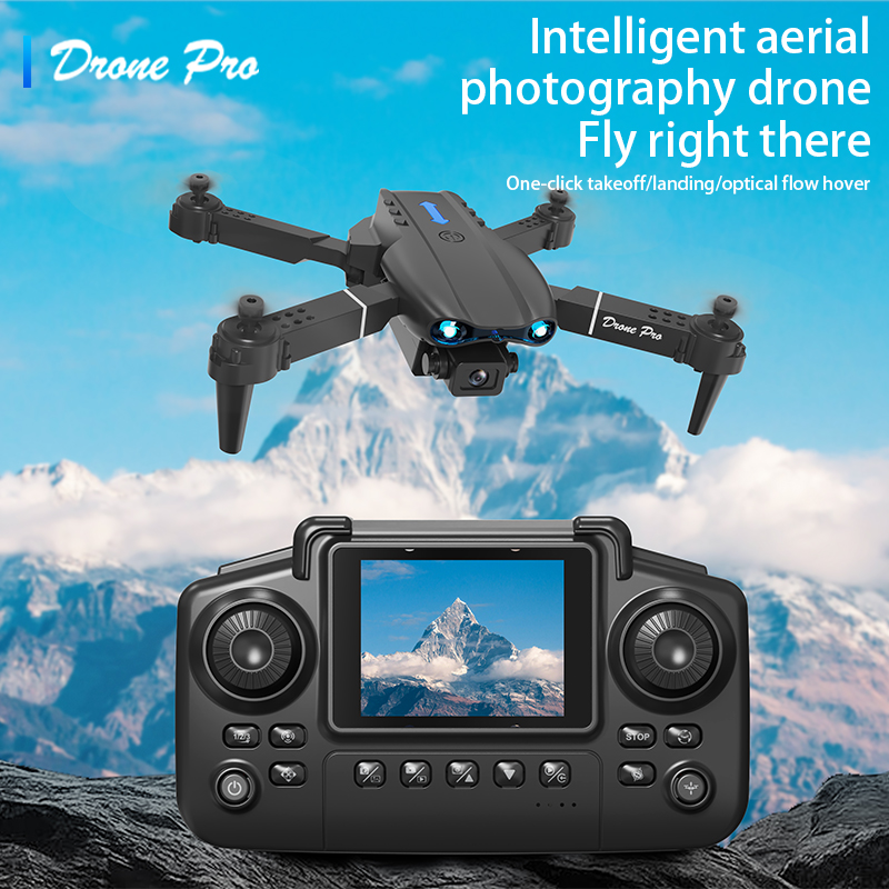 Drone Photogrammetry - E99エアスクリーンコントロールドローン プロ仕様 ワイドRCドローン HD 4Kカメラ 折りたたみ式ヘリコプター航空機