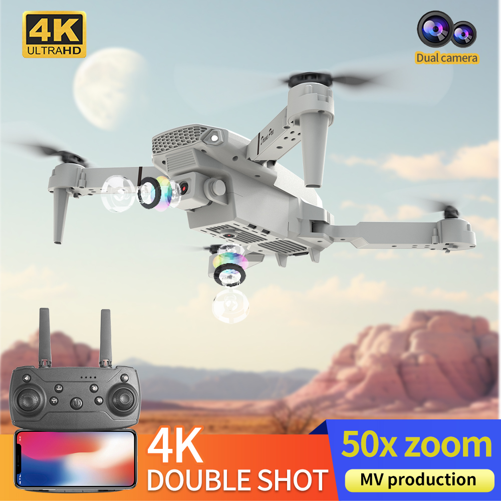 2026年新型 E88 プロ仕様 HD 4K RCドローン  - Drone Photogrammetry のレビューと価格