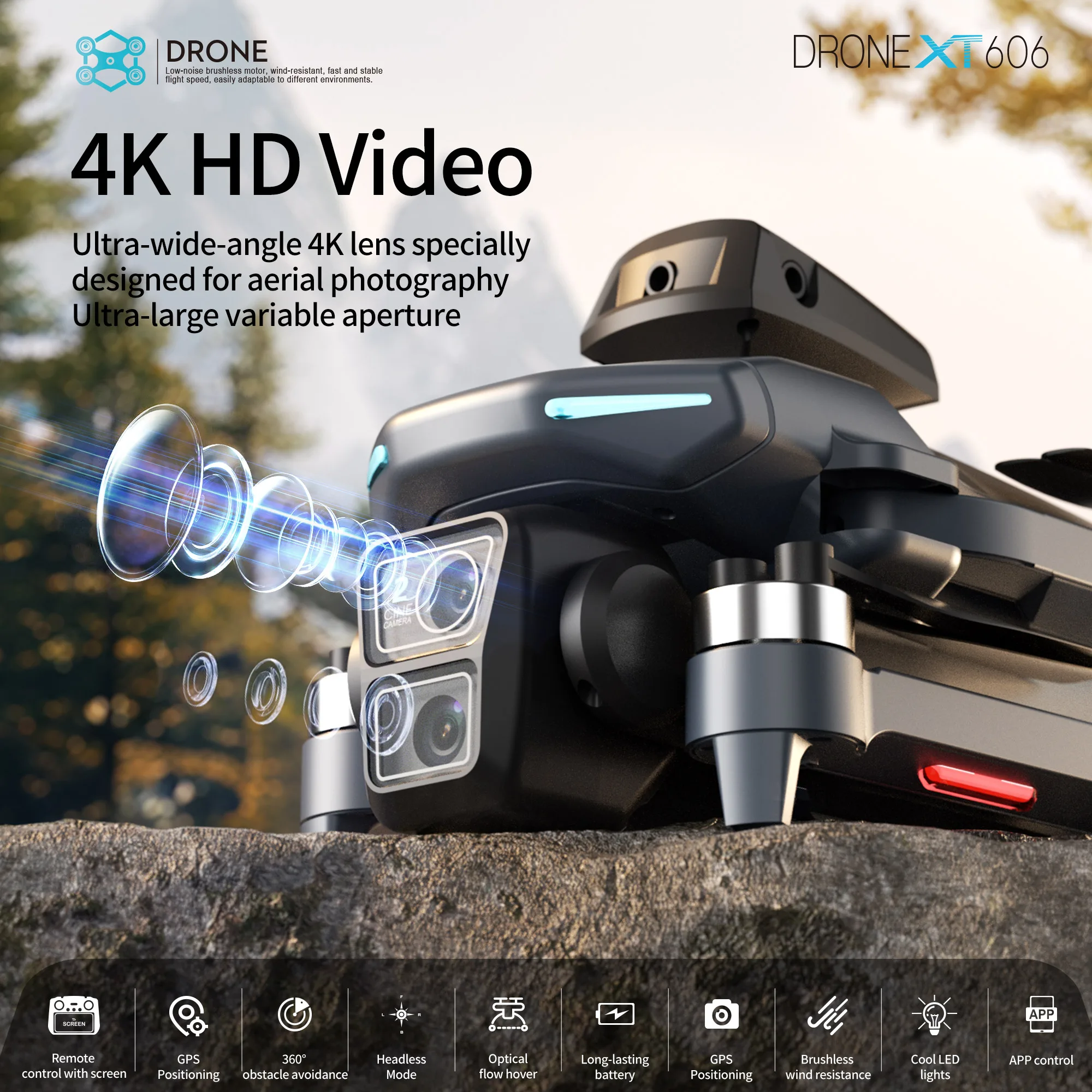 レノボ XT606 ドローン プロフェッショナル 8K HD - Drone Photogrammetry のレビューと価格