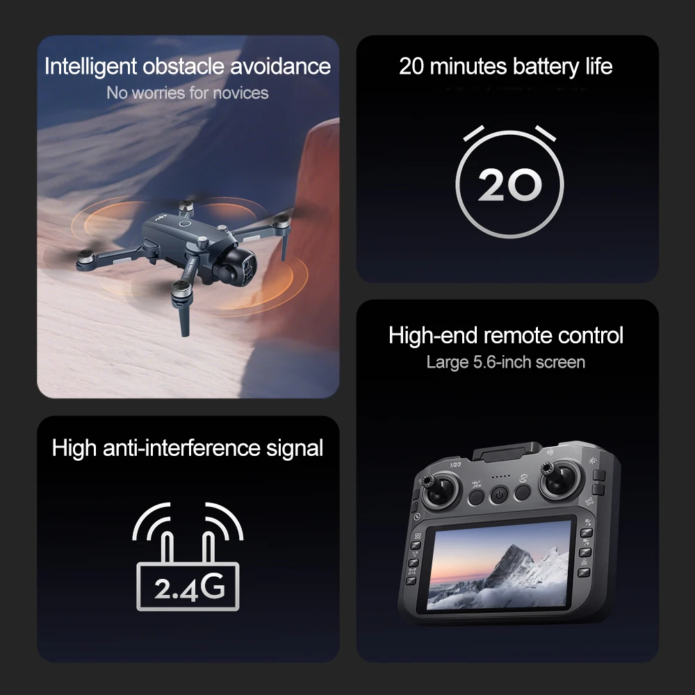 レノボ V988 大型スクリーンリモコン付きクアッドコプター - Drone Multispectral のレビューと価格