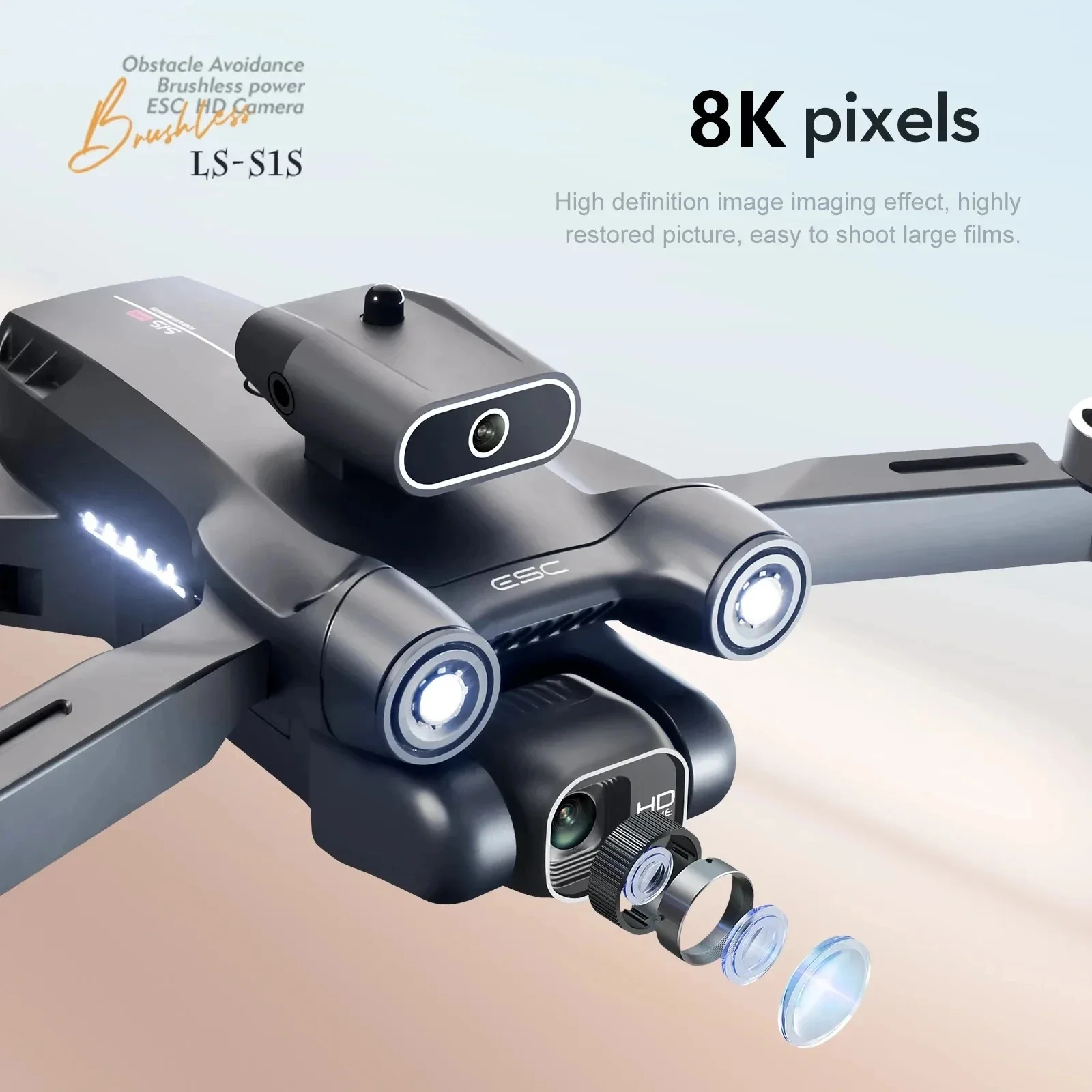プロのブラシレスモーター付きドローン,GPS付きクワッドコプ - Drone Photogrammetry のレビューと価格