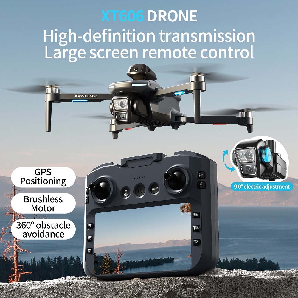 XT606 MAX 3 バッテリー ドローン 4K 8K H - Drone Multispectral のレビューと価格