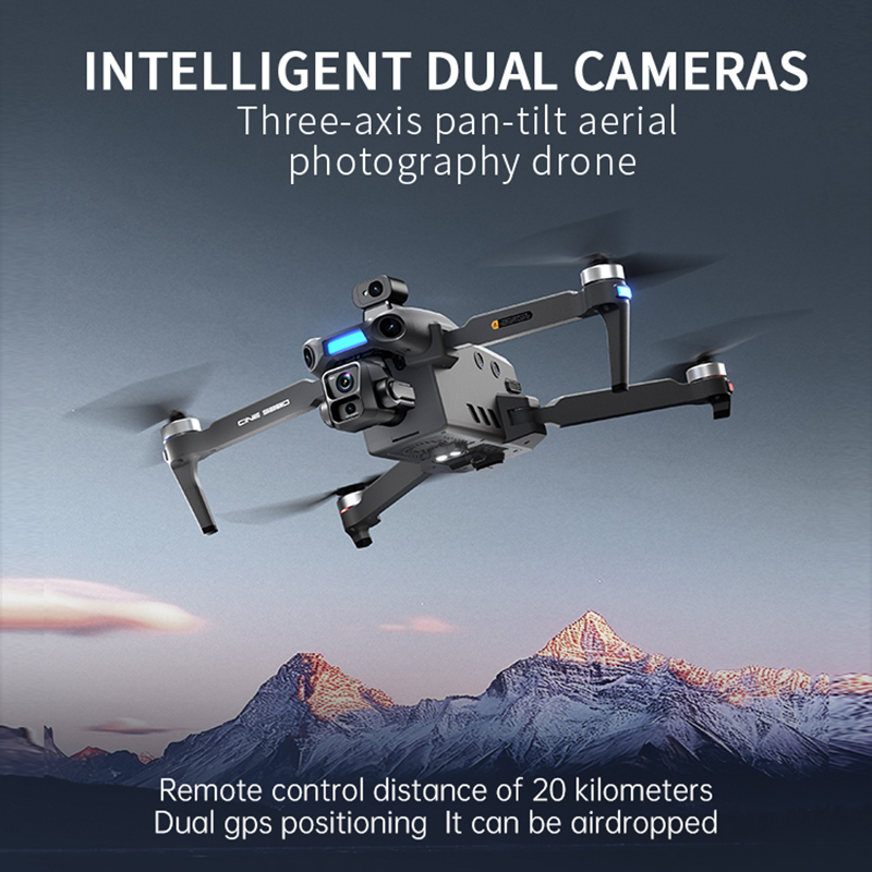 2026年新型8Kデュアルカメラドローン、5.5インチ大型ス - Drone Cinematic のレビューと価格