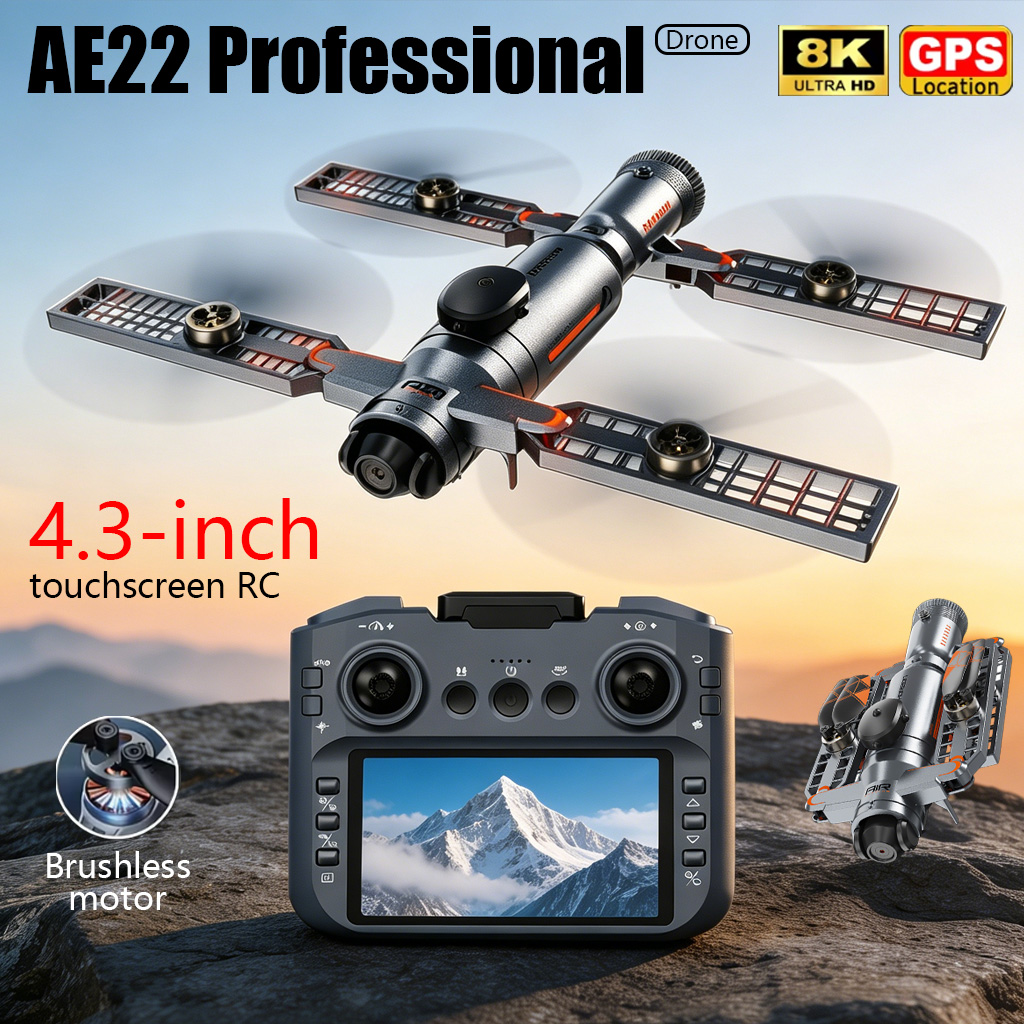 アップグレード版AE22 PRO MAX折りたたみ式ドローン - Drone Photogrammetry のレビューと価格