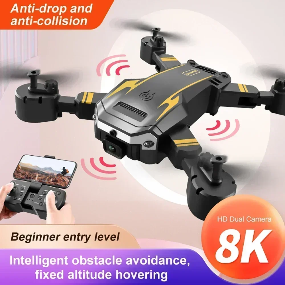 G6 proドローン、8Kデュアルカメラ、5G GPS、折り - Drone Cinematic のレビューと価格
