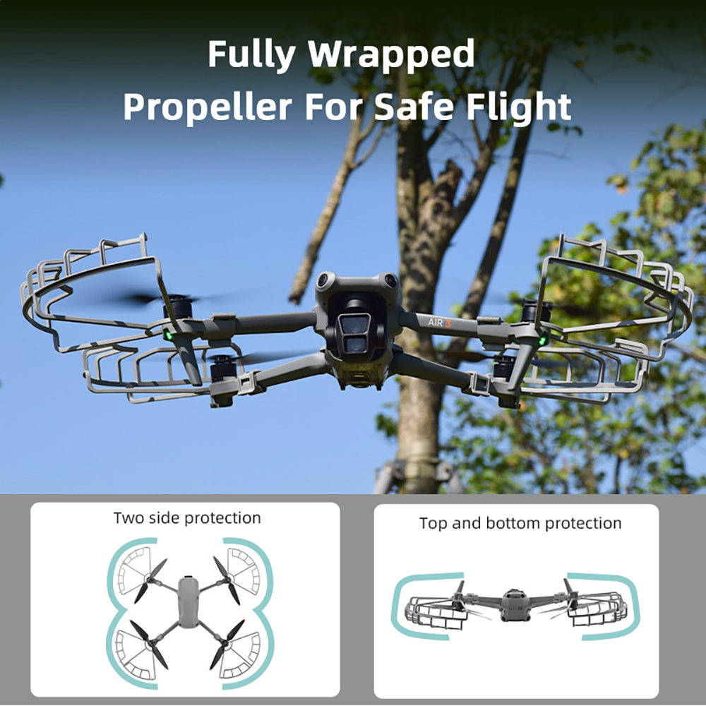 プロペラガード DJI Air 3S ドローンアクセサリー用 - Dji Drone Air 3 のレビューと価格