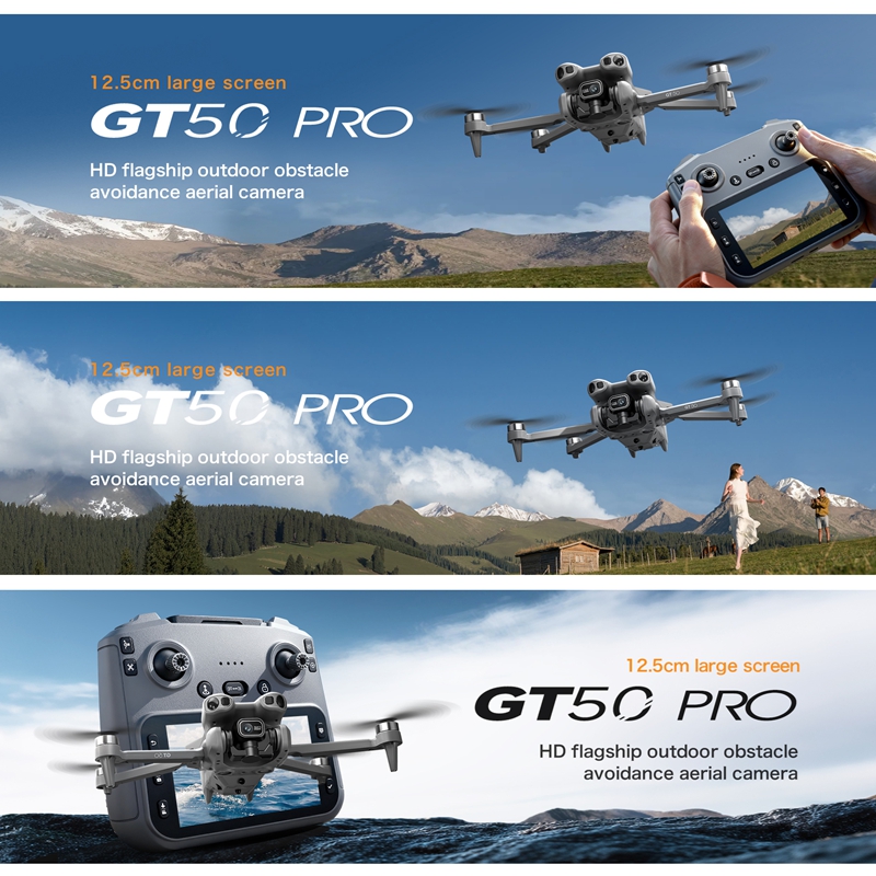 GT50 ミニドローン デュアルカメラ 8K 空撮機 障害物 - Drone Multispectral のレビューと価格